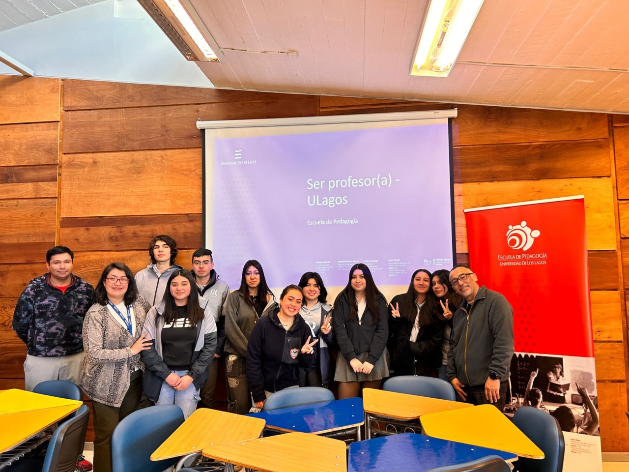 Visita estudiantes Liceo Rahue de Osorno
