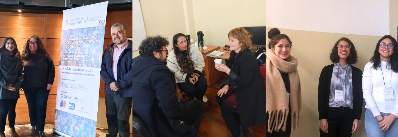 Investigadores/as ULagos – IESED-Chile participan en II Congreso Nacional de Educación en Valparaíso