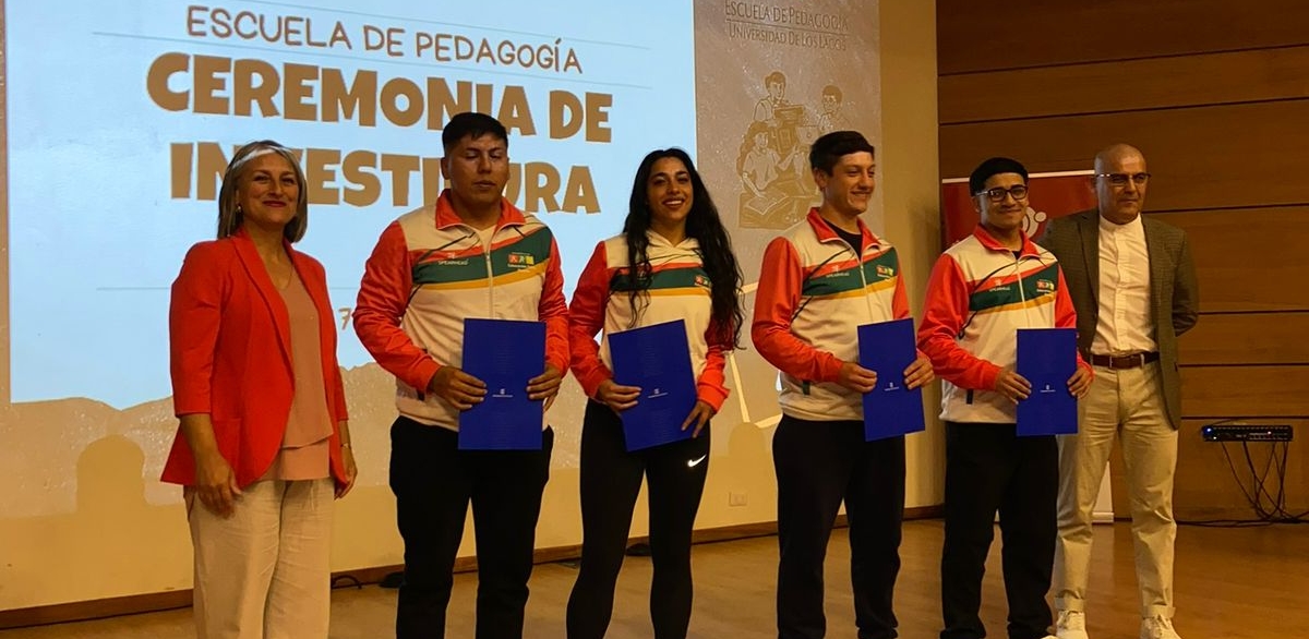 Ceremonia de Investidura marca el inicio de una nueva etapa para estudiantes de Pedagogía de la Universidad de Los Lagos